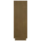 vidaXL Book Cabinet/Room Divider Honey Brown 80x35x103 cm Solid Pinewood