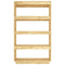 vidaXL Book Cabinet/Room Divider 80x35x135 cm Solid Pinewood