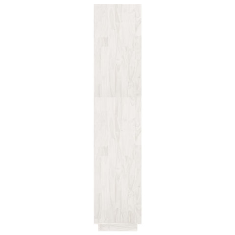 vidaXL Book Cabinet/Room Divider White 80x35x167 cm Solid Pinewood
