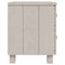 vidaXL Bedside Cabinets HAMAR 2 pcs White 40x35x44.5 cm Solid Wood