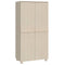 vidaXL Wardrobe HAMAR Honey Brown 89x50x180 cm Solid Wood Pine