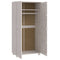 vidaXL Wardrobe HAMAR White 89x50x180 cm Solid Wood Pine