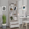 vidaXL Highboard HAMAR White 60x35x180 cm Solid Wood Pine
