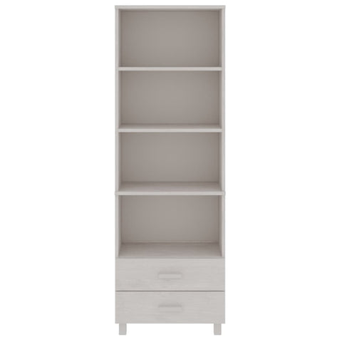 vidaXL Highboard HAMAR White 60x35x180 cm Solid Wood Pine