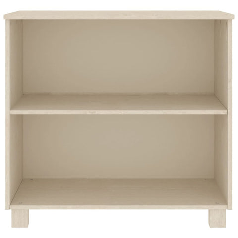 vidaXL Sideboard HAMAR Honey Brown 85x35x80 cm Solid Wood Pine