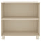 vidaXL Sideboard HAMAR Honey Brown 85x35x80 cm Solid Wood Pine