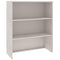vidaXL Top for Highboard HAMAR White 85x35x100 cm Solid Wood Pine