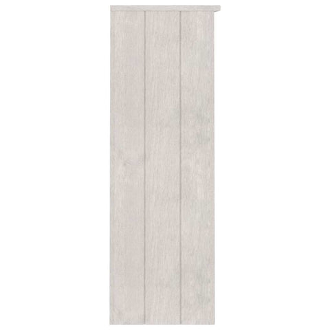 vidaXL Top for Highboard HAMAR White 85x35x100 cm Solid Wood Pine