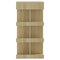 vidaXL Bar Table with Storage Rack Sonoma Oak 100x50x101.5 cm Engineered Wood