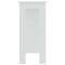 vidaXL Bar Table with Shelf White 102x50x103.5 cm Engineered Wood