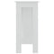 vidaXL Bar Table with Shelf High Gloss White 102x50x103.5 cm Engineered Wood