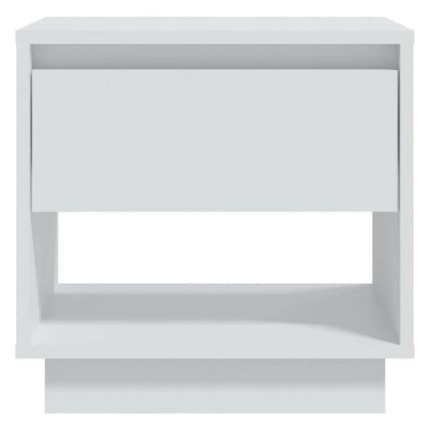 vidaXL Bedside Cabinets 2 pcs White 45x34x44 cm Engineered Wood