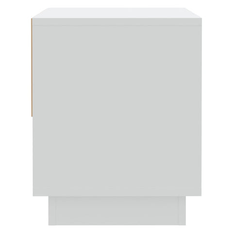vidaXL Bedside Cabinets 2 pcs White 45x34x44 cm Engineered Wood