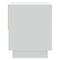 vidaXL Bedside Cabinets 2 pcs White 45x34x44 cm Engineered Wood