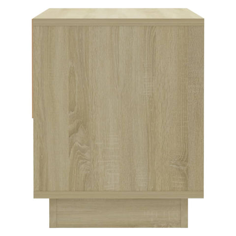 vidaXL Bedside Cabinet Sonoma Oak 45x34x44 cm Engineered Wood