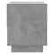 vidaXL Bedside Cabinets 2 pcs Concrete Grey 45x34x44 cm Engineered Wood