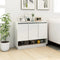 vidaXL Sideboard White 97x31x75 cm Engineered Wood