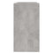 vidaXL Console Table Concrete Grey 89x41x76.5 cm Steel