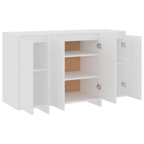 vidaXL Sideboard White 120x41x75 cm Engineered Wood