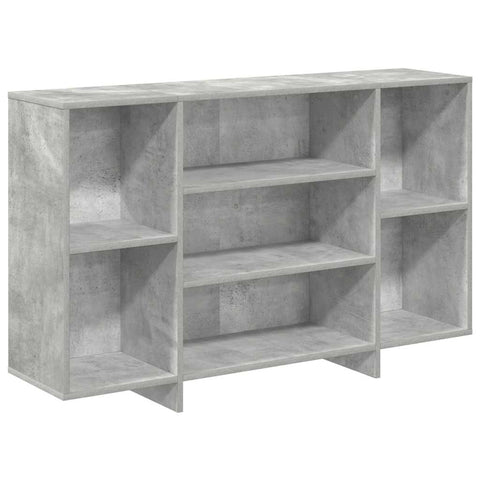 vidaXL Sideboard Concrete Grey 120x30x75 cm Engineered Wood