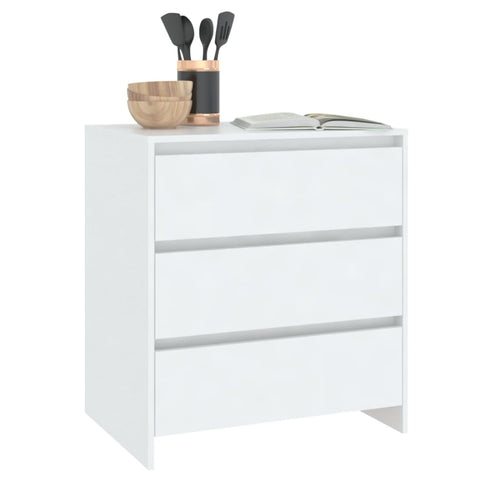 vidaXL Sideboard White 70x41x75 cm Engineered Wood