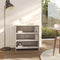 vidaXL Sideboard Concrete Grey 70x40.5x75 cm Engineered Wood