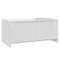 vidaXL Coffee Table High Gloss White 90x50x41.5 cm Engineered Wood