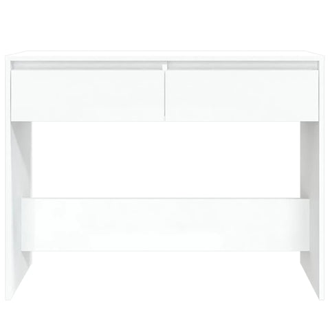 vidaXL Console Table White 100x35x76.5 cm Engineered Wood