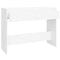 vidaXL Console Table White 100x35x76.5 cm Engineered Wood