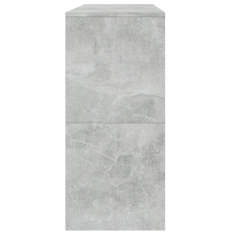 vidaXL Console Table Concrete Grey 100x35x76.5 cm Engineered Wood