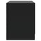 vidaXL Bedside Cabinets 2 pcs Black 45x34.5x44.5 cm Engineered Wood