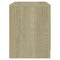 vidaXL Bedside Cabinets 2 pcs Sonoma Oak 45x34.5x44.5 cm Engineered Wood