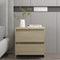vidaXL Bedside Cabinets 2 pcs Sonoma Oak 45x34.5x44.5 cm Engineered Wood