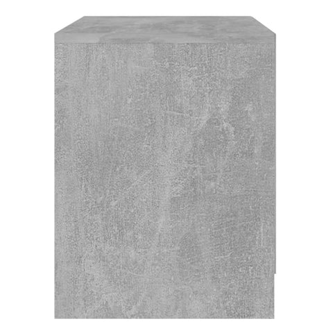 vidaXL Bedside Cabinets 2 pcs Concrete Grey 45x34.5x44.5 cm Engineered Wood