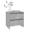 vidaXL Bedside Cabinets 2 pcs Concrete Grey 45x34.5x44.5 cm Engineered Wood