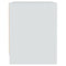 vidaXL Bedside Cabinet White 45x34x44.5 cm Engineered Wood