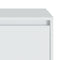 vidaXL Bedside Cabinet White 45x34x44.5 cm Engineered Wood