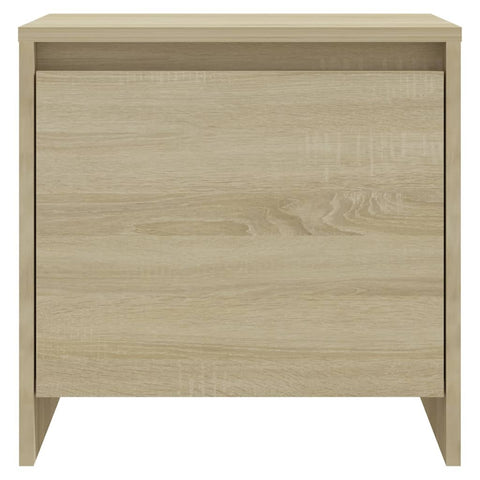 vidaXL Bedside Cabinet Sonoma Oak 45x34x44.5 cm Engineered Wood