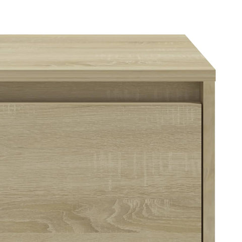 vidaXL Bedside Cabinet Sonoma Oak 45x34x44.5 cm Engineered Wood