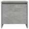 vidaXL Bedside Cabinet Concrete Grey 45x34x44.5 cm Engineered Wood