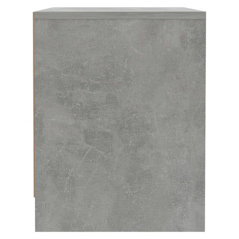 vidaXL Bedside Cabinet Concrete Grey 45x34x44.5 cm Engineered Wood