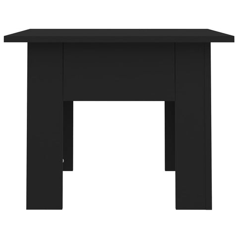 vidaXL Coffee Table Black 55x55x42 cm Engineered Wood