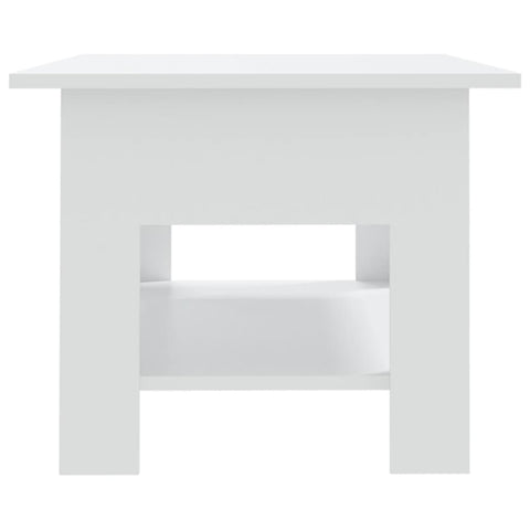 vidaXL Coffee Table White 102x55x42 cm Engineered Wood
