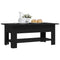 vidaXL Coffee Table Black 102x55x42 cm Engineered Wood