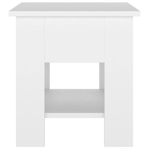 vidaXL Coffee Table White 40x40x42 cm Engineered Wood