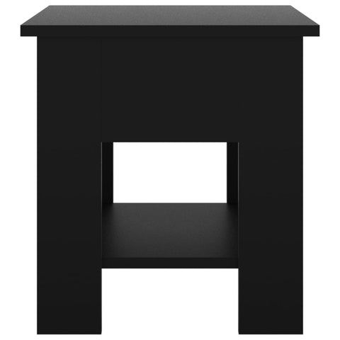 vidaXL Coffee Table Black 40x40x42 cm Engineered Wood