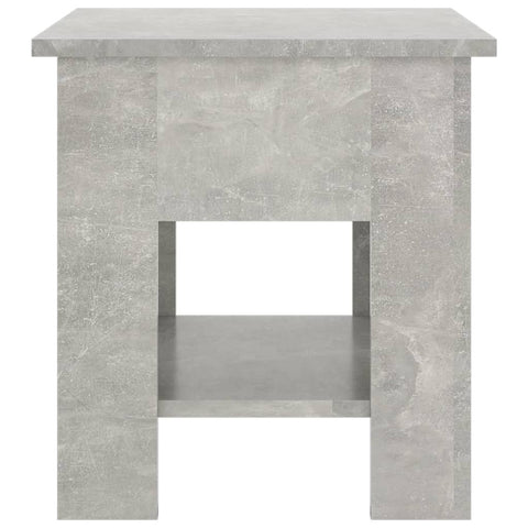 vidaXL Coffee Table Concrete Grey 40x40x42 cm Engineered Wood