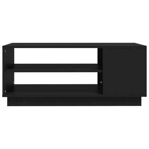 vidaXL Coffee Table Black 102x55x43 cm Engineered Wood