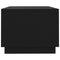 vidaXL Coffee Table Black 102x55x43 cm Engineered Wood