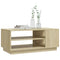 vidaXL Coffee Table Sonoma Oak 102x55x43 cm Engineered Wood